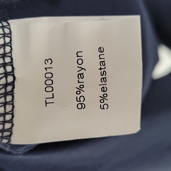 Navy Blue T-Shirt Dress With Pockets NWT - Picture 13 of 16